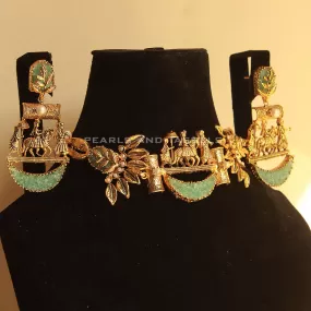 Palki Necklace Set