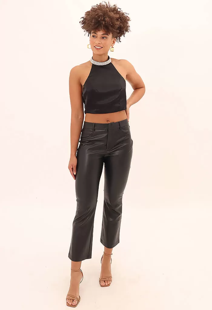 Paz Vegan Leather Pant