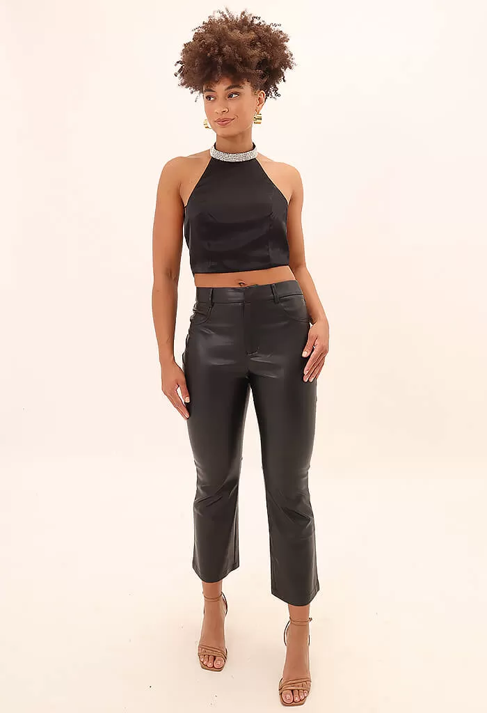 Paz Vegan Leather Pant