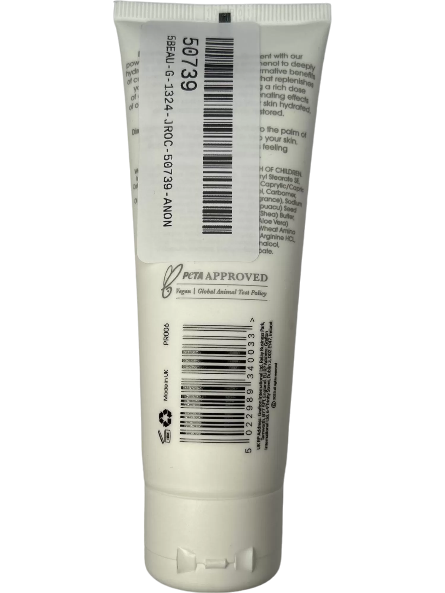 Protein Formula Bergamot & Amber Enriched Hand Cream