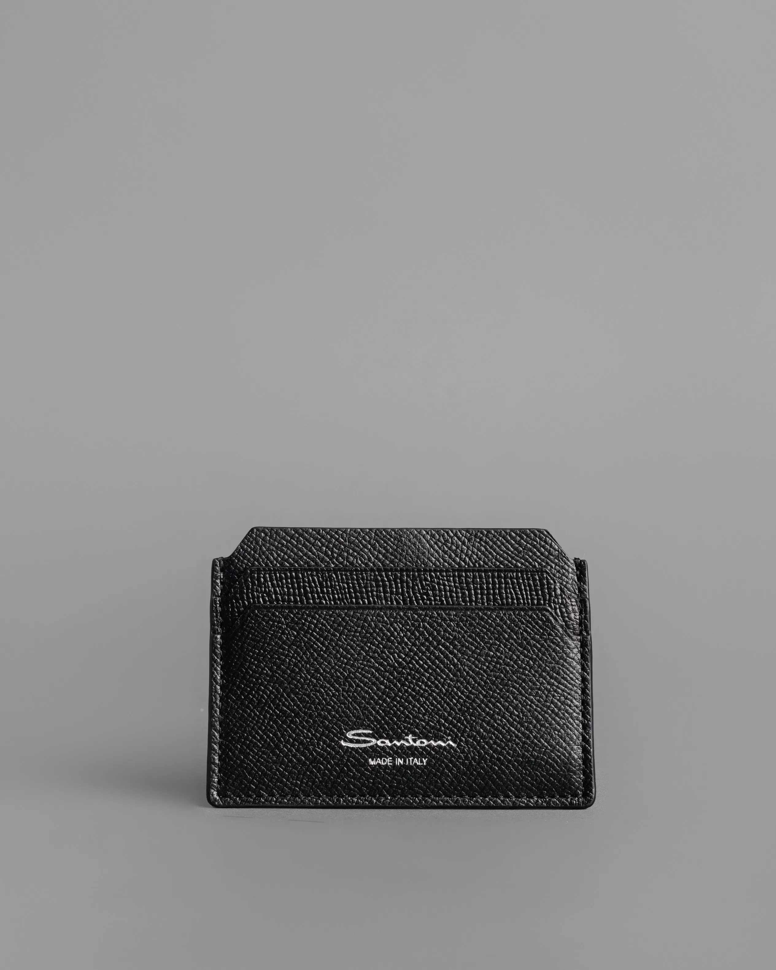 Saffiano Leather Credit Card Holder