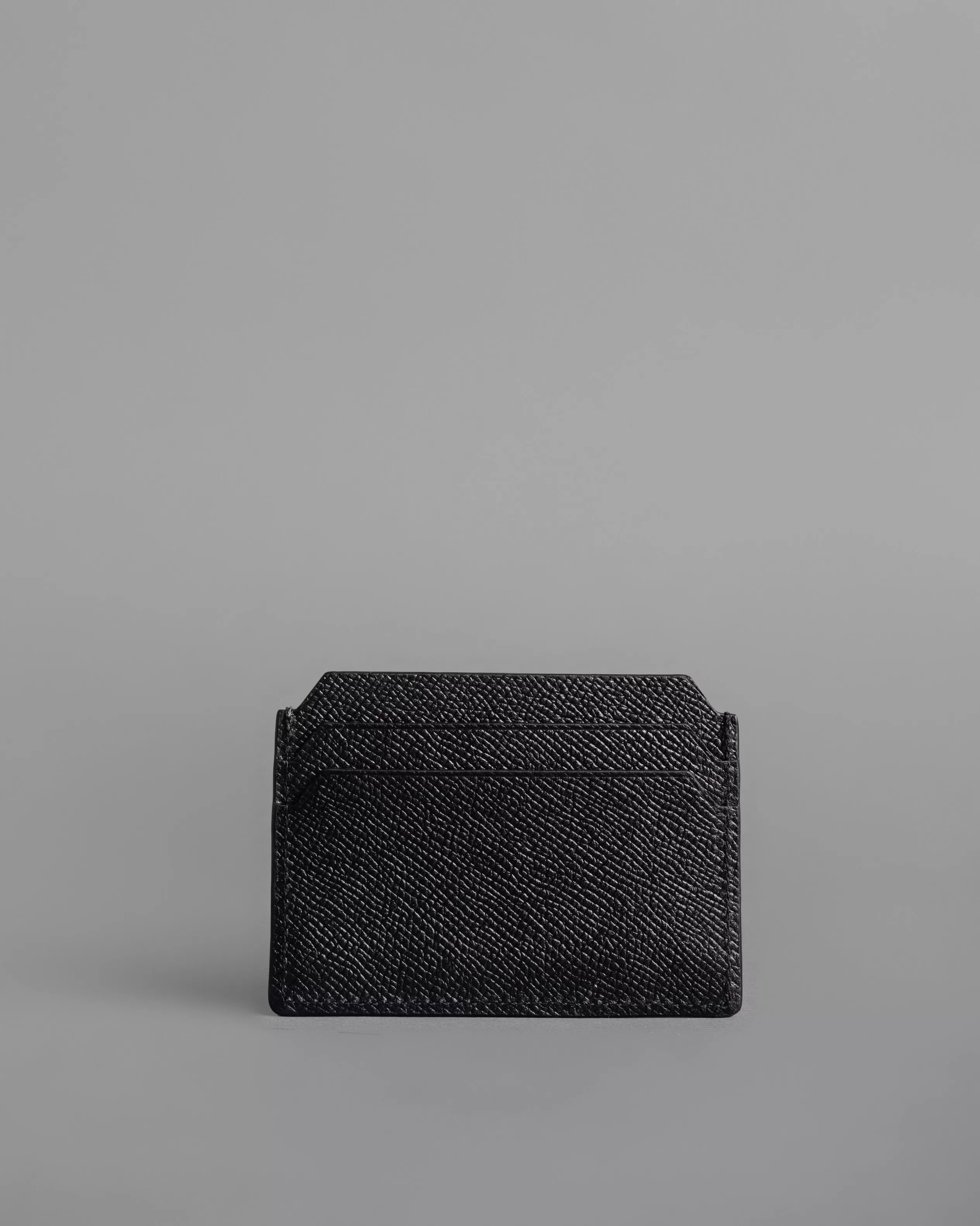 Saffiano Leather Credit Card Holder