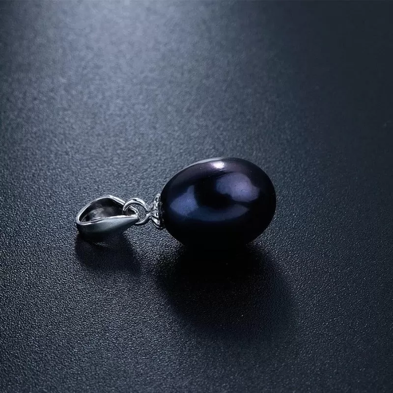 Silver Natural Freshwater Pearl Pendant