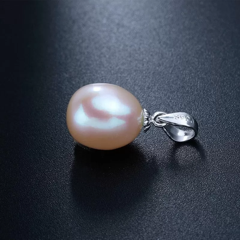 Silver Natural Freshwater Pearl Pendant