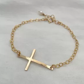 Simple Cross Bracelet