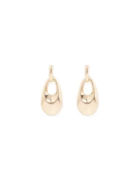 Tanya Teardrop Hoop Earrings