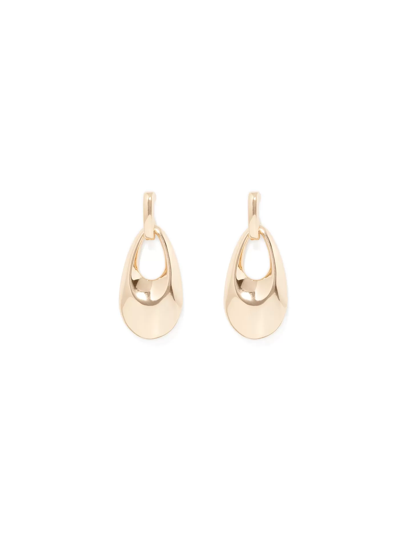 Tanya Teardrop Hoop Earrings