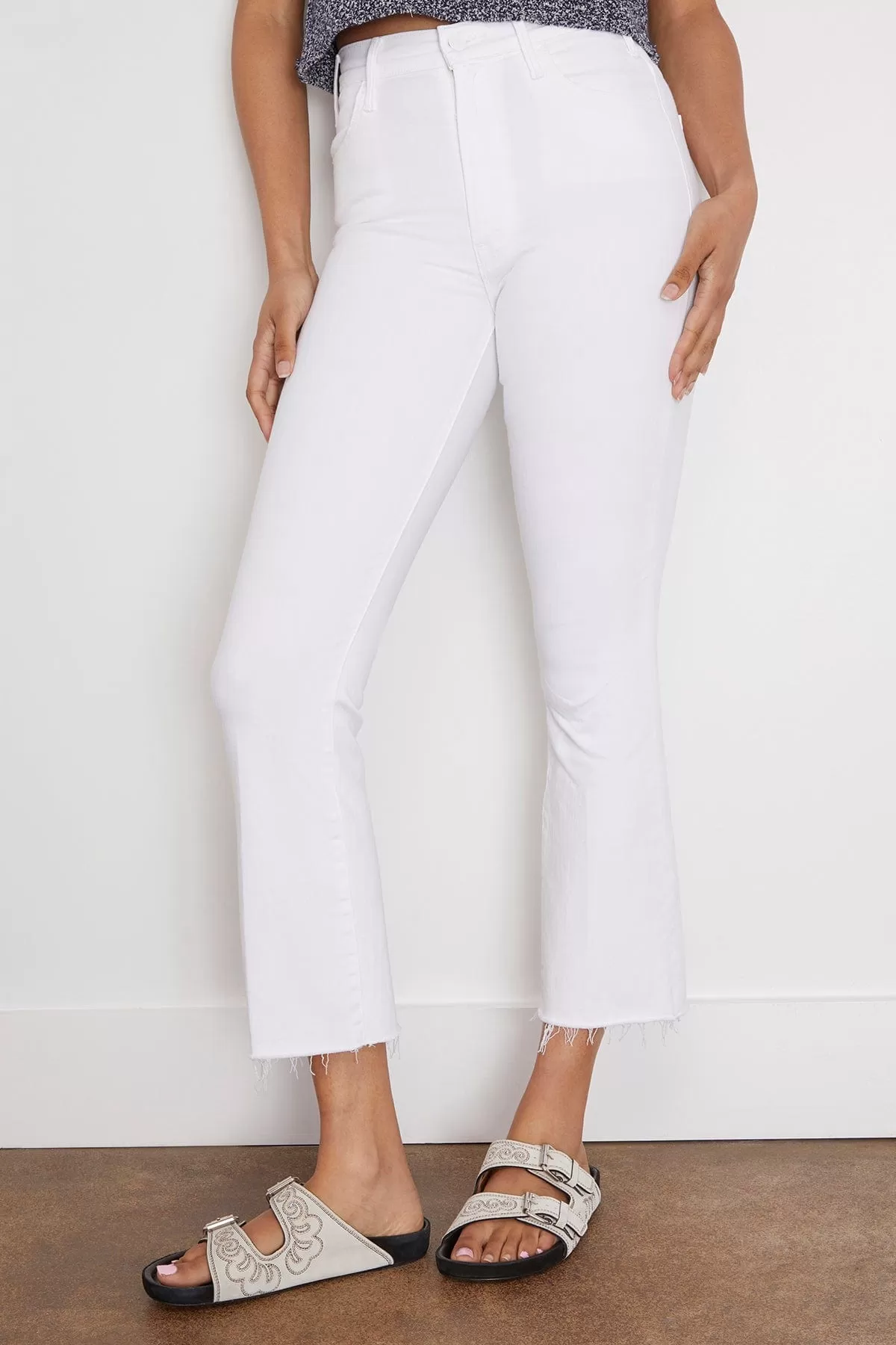 The Hustler Ankle Fray Jean in Fairest of Them All