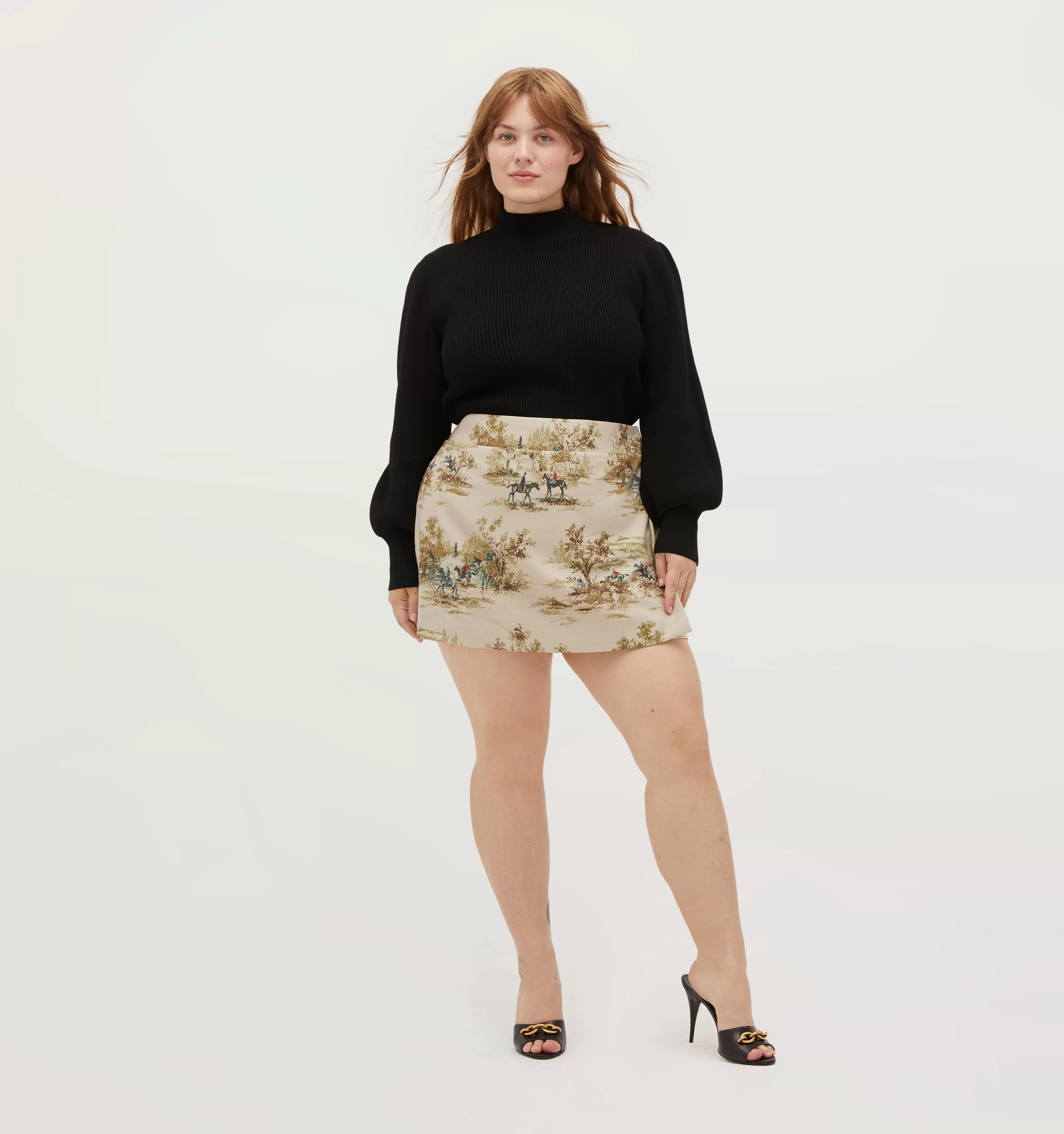 The Tatiana Skirt - Equestrian Toile