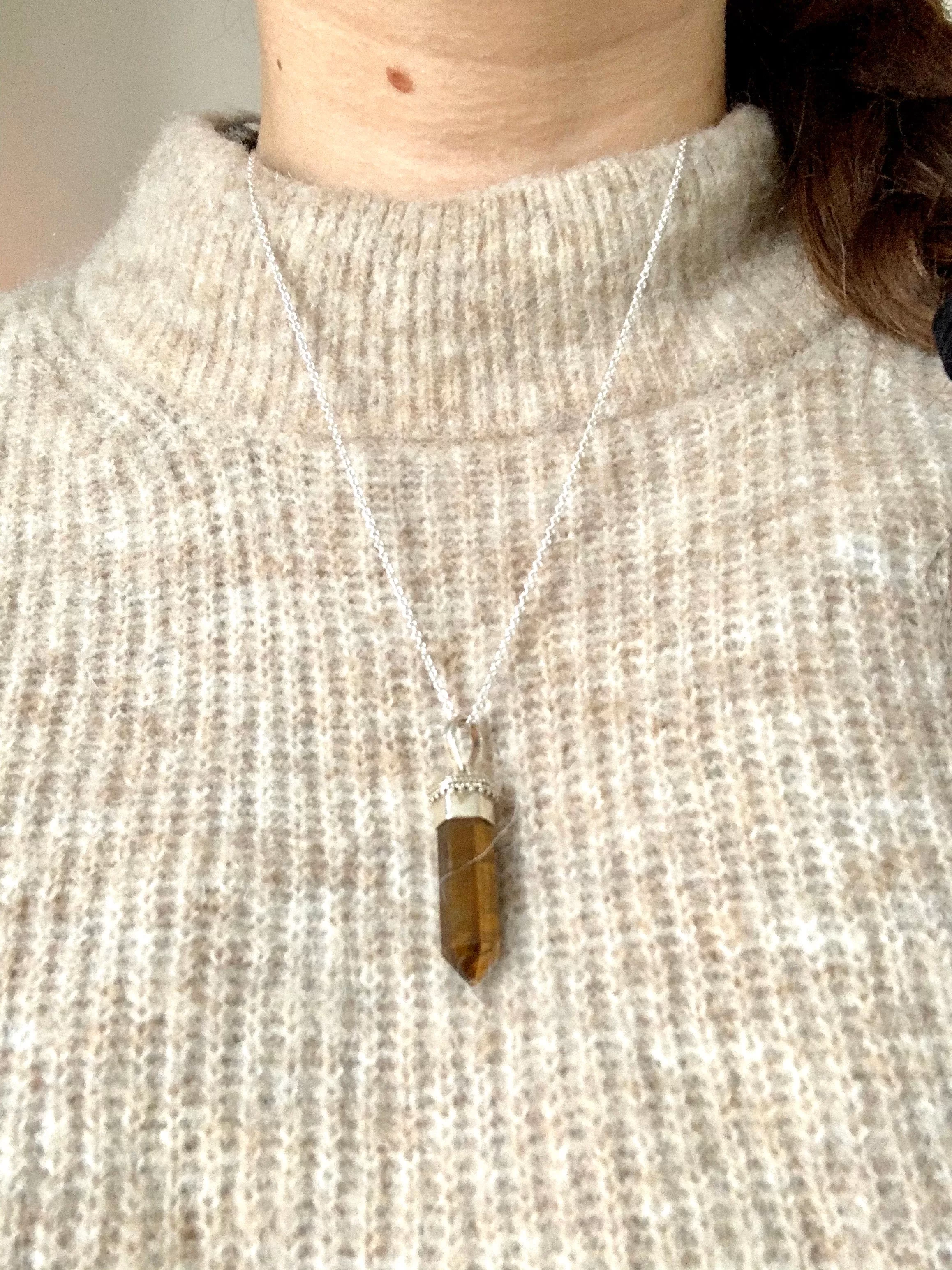 Tiger’s Eye Vita Pendant