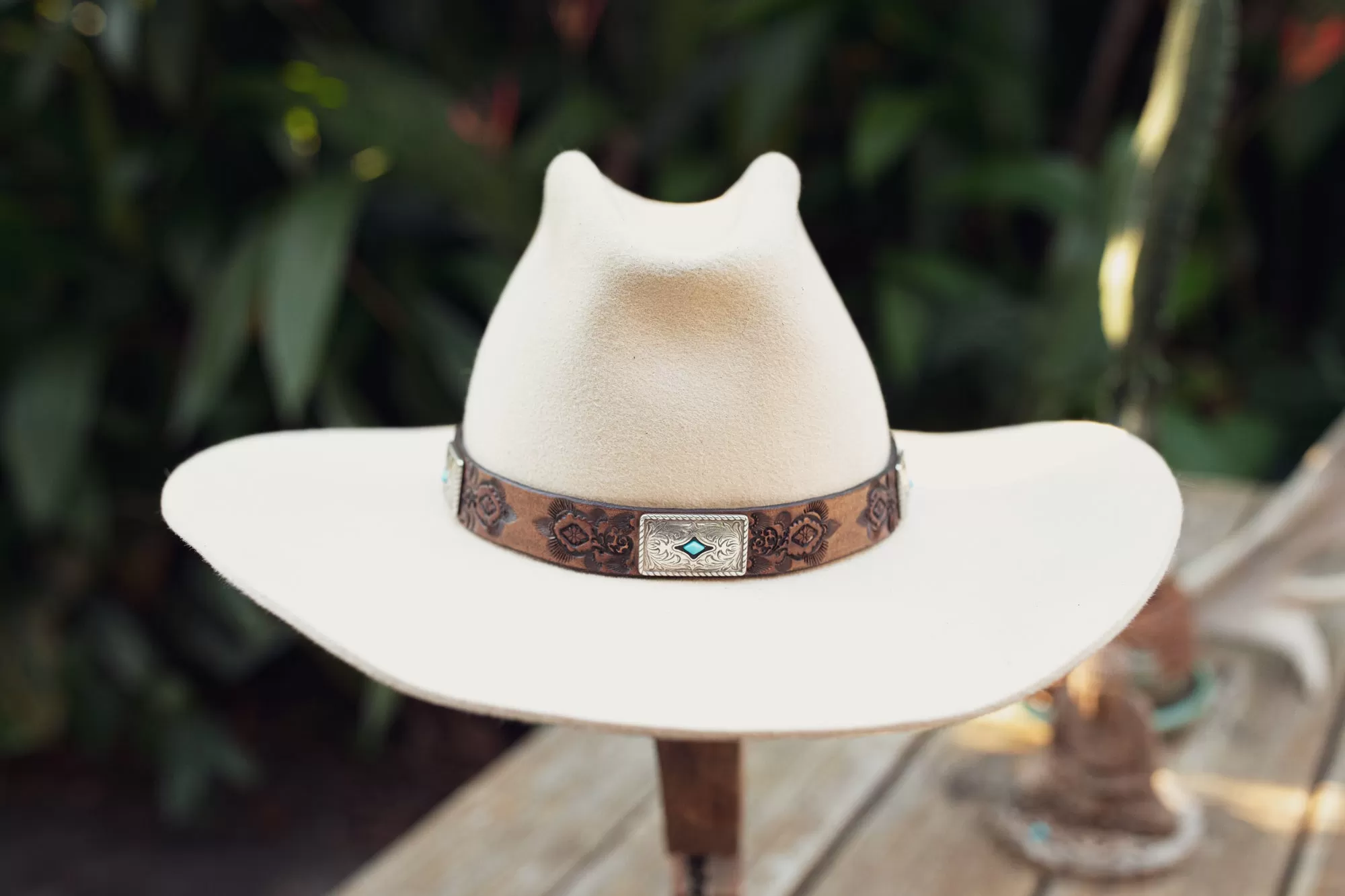 Western Concho Hat Band